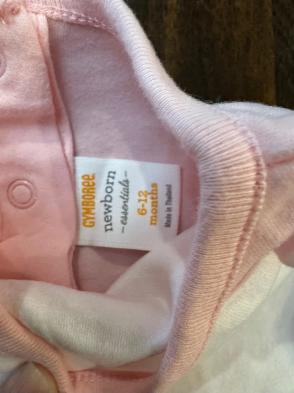 Gymboree Pink and White Bear Pajama Set